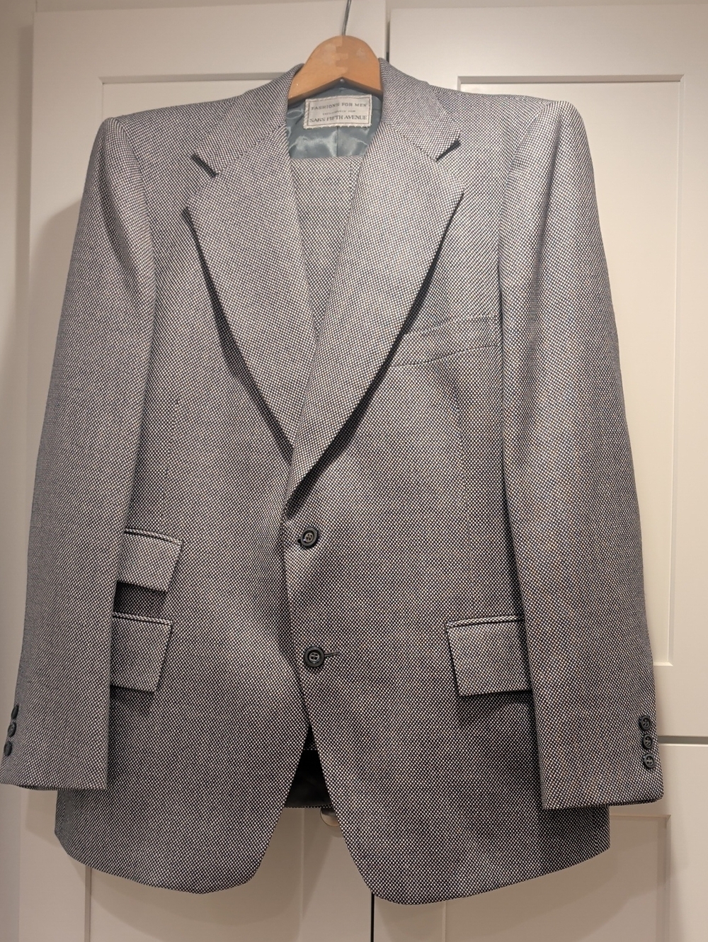 Saks Fifth Avenue Vintage Three Piece Suit